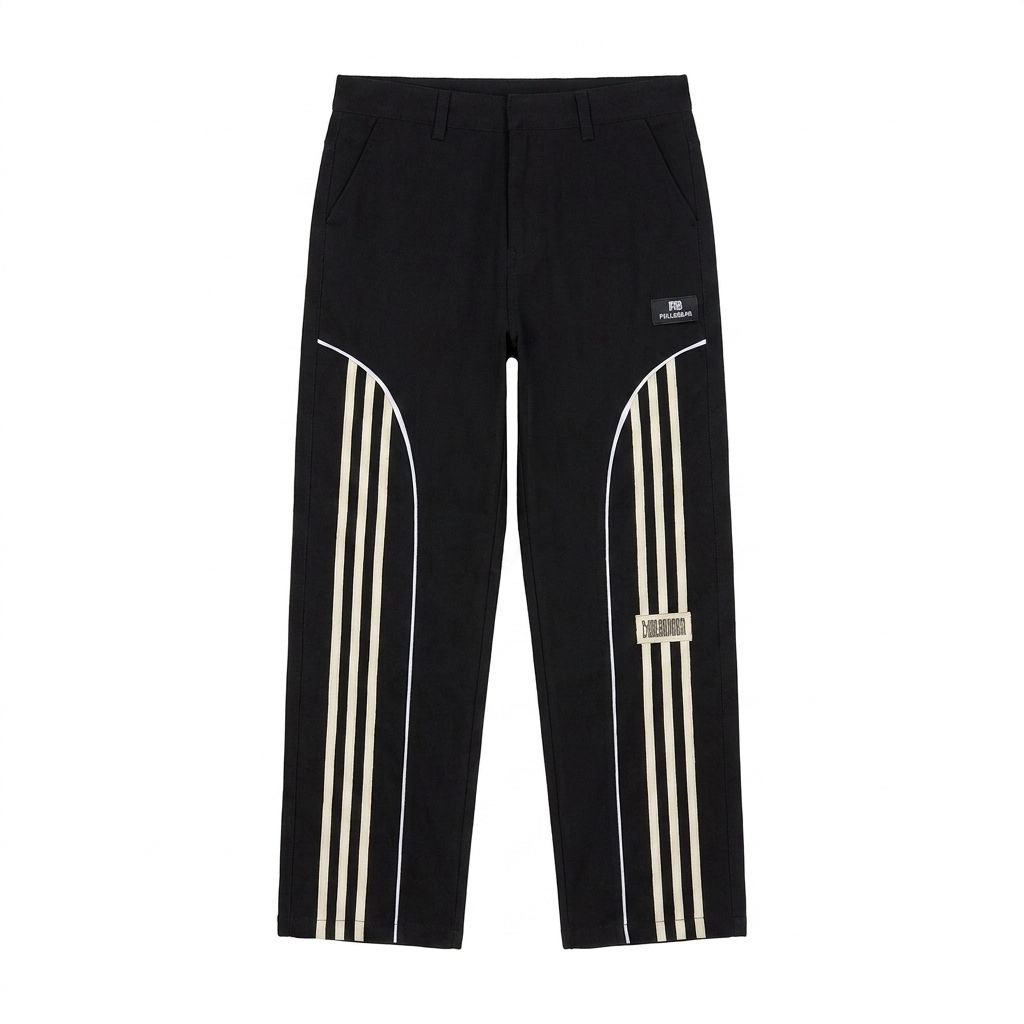 شلوار مردانه بنگال کش سه نوار مدل Bahram